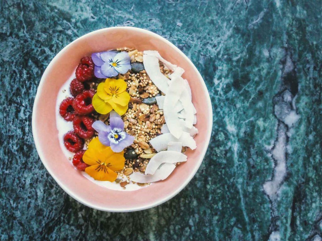 Plant-based smoothie bowl