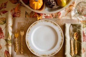 Plant-based-Thanksgiving-table